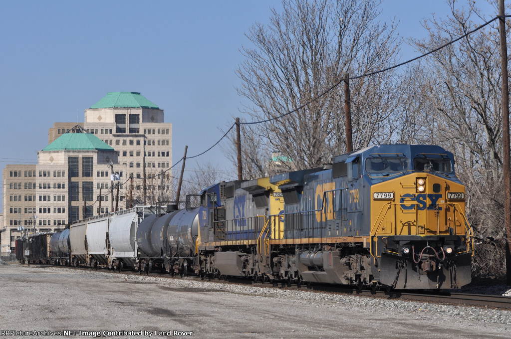 CSXT 7799 On CSX Q 507