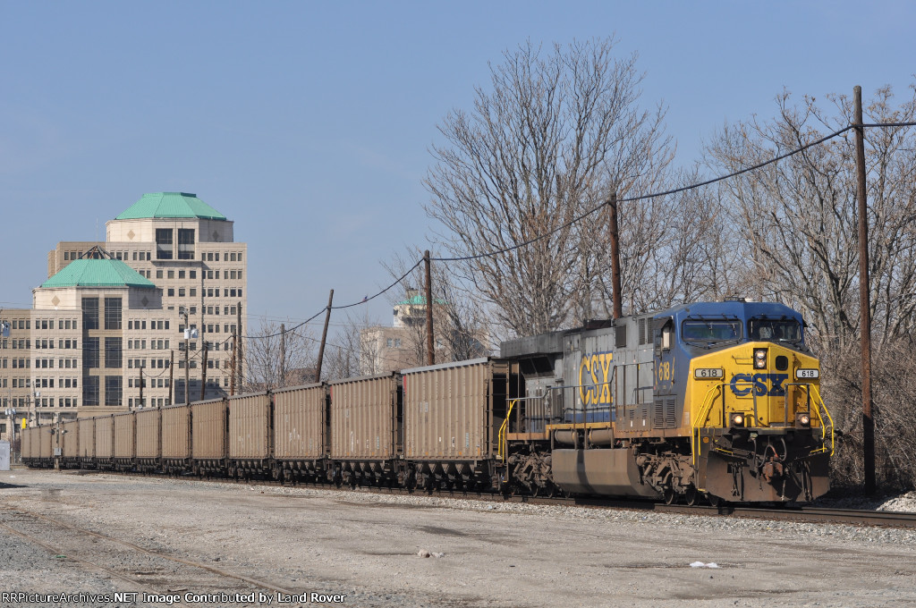 CSXT 618 On CSX K 411