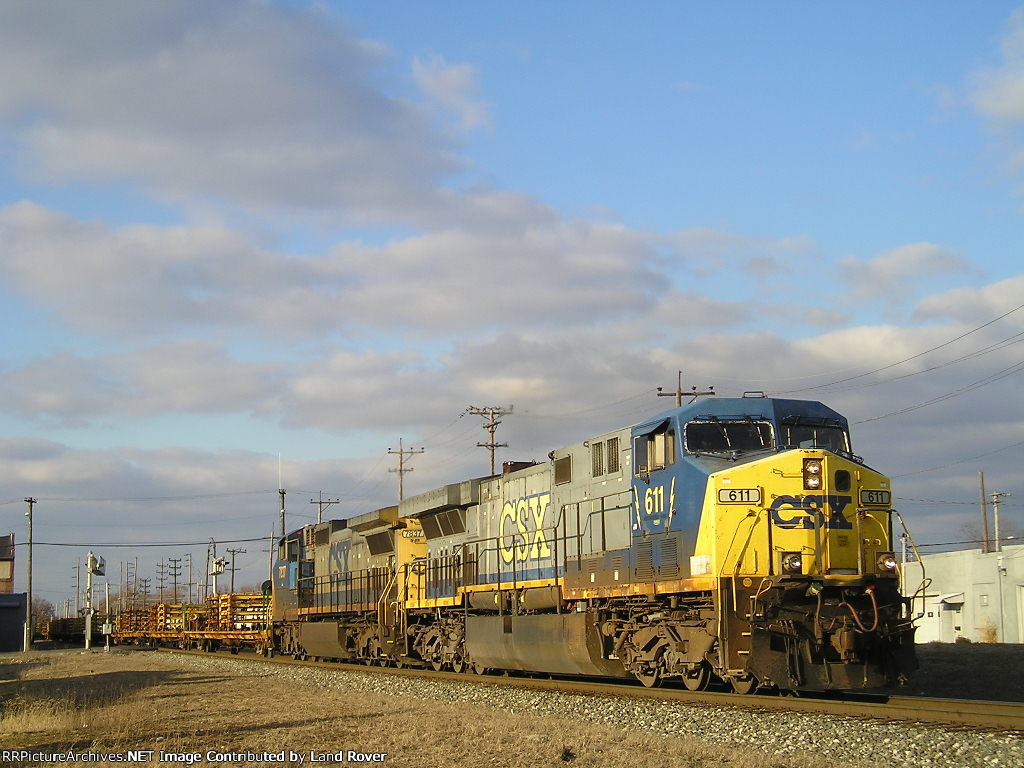 CSXT 611 On CSX Q 241
