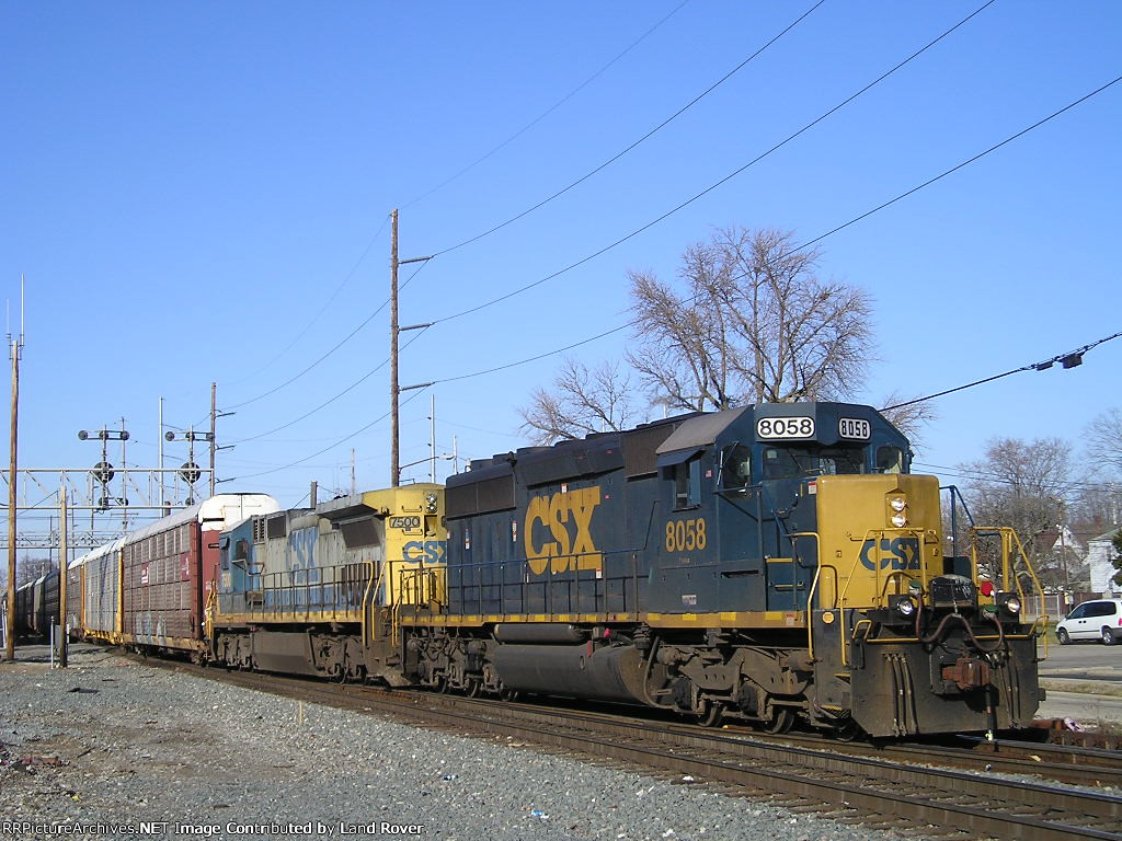 CSXT 8058 On CSX Q 231