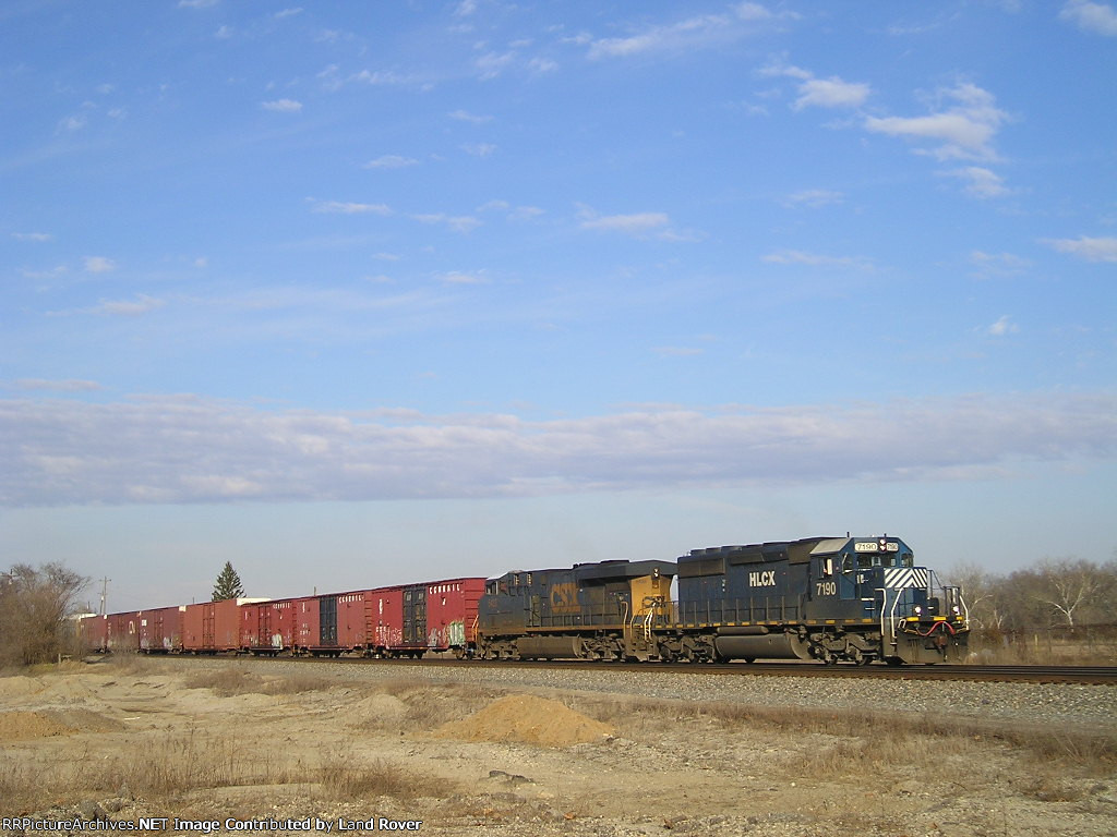 HLCX 7190 On CSX Q 231 -28