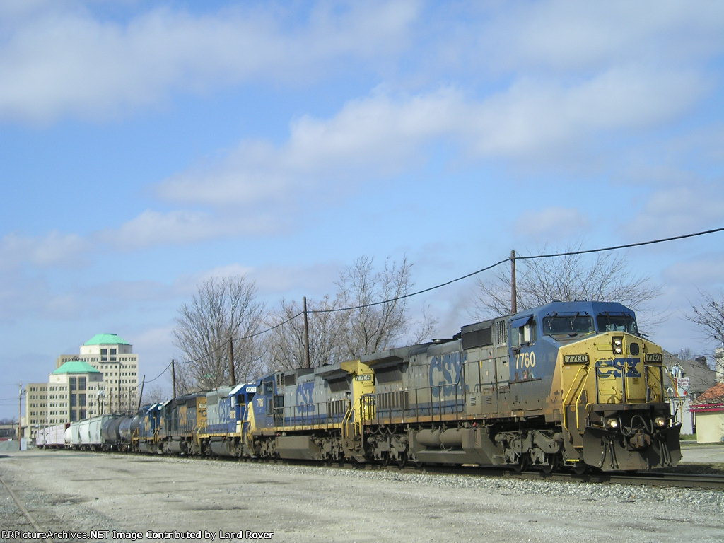 CSXT 7760 On CSX Q 501