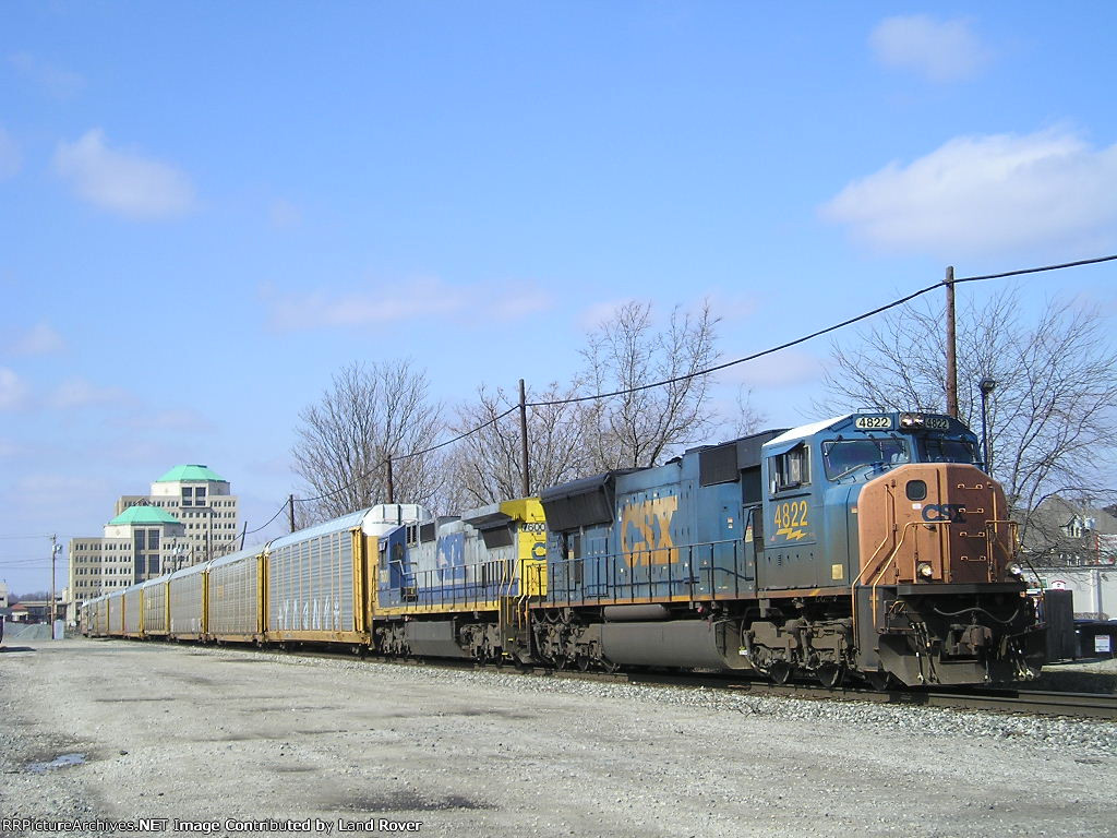 CSXT 4822 On CSX Q 227-29