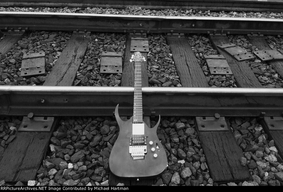 Railroad & Rock'n Roll. Along 1020 Brooks,Ky.