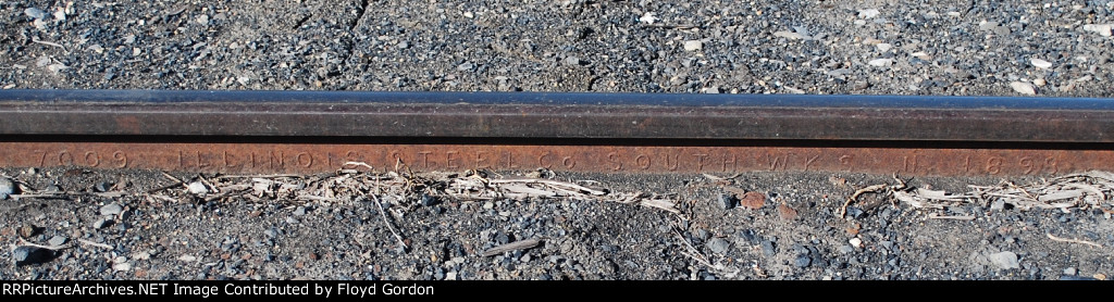 70 LBS ILLINOIS STEEL Co. SOUTH WKS 1898