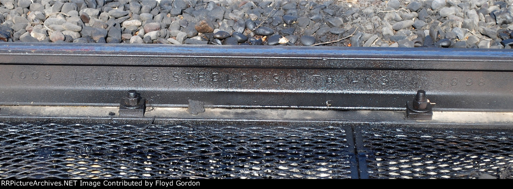 70 lbs ILLINOIS STEEL Co. SOUTH WKS.  1898