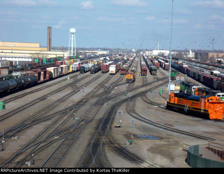 Columbia Heights Train Yard
