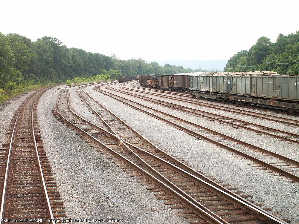 East on Track 2 from the Limited