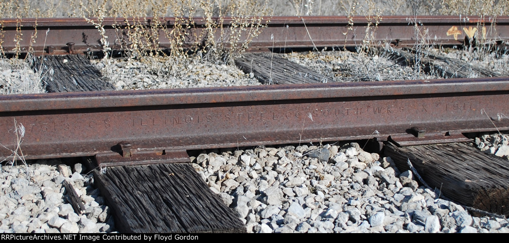 Inactive 75 LBS ILLINOIS STEEL Co. SOUTH WKS 1911