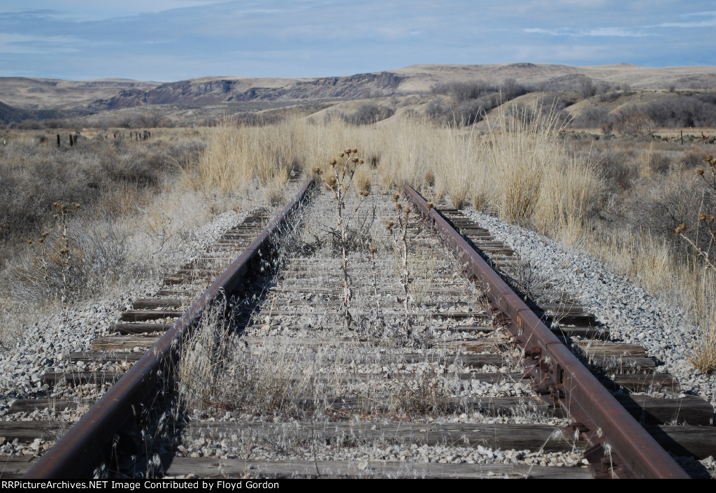 Inactive track west of Celatom 