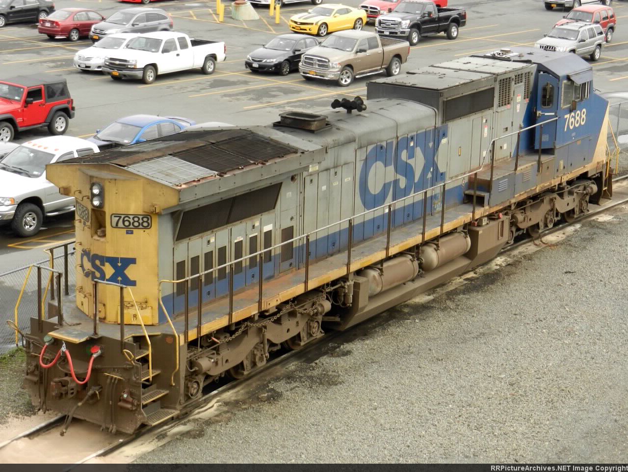 CSXT GE C40-8W 7688