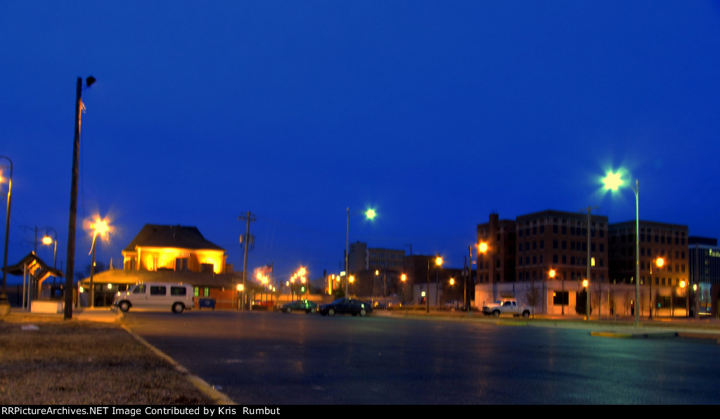 Kankakee, IL Amtrak station.