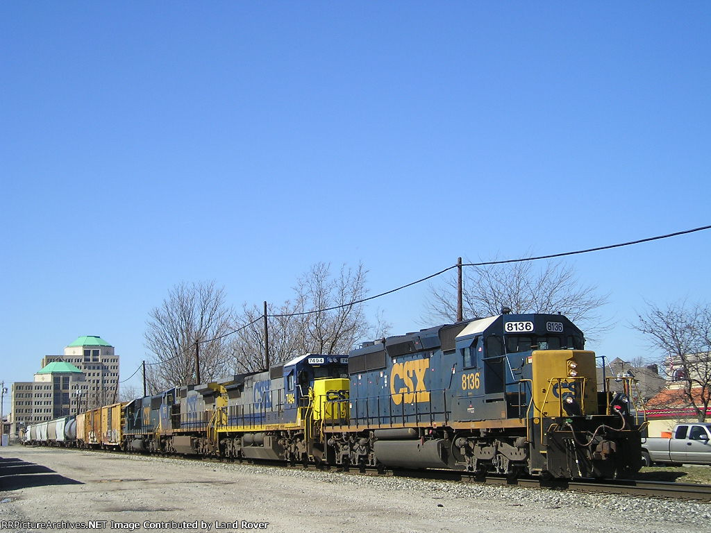 CSXT 8136 On CSX Q 501