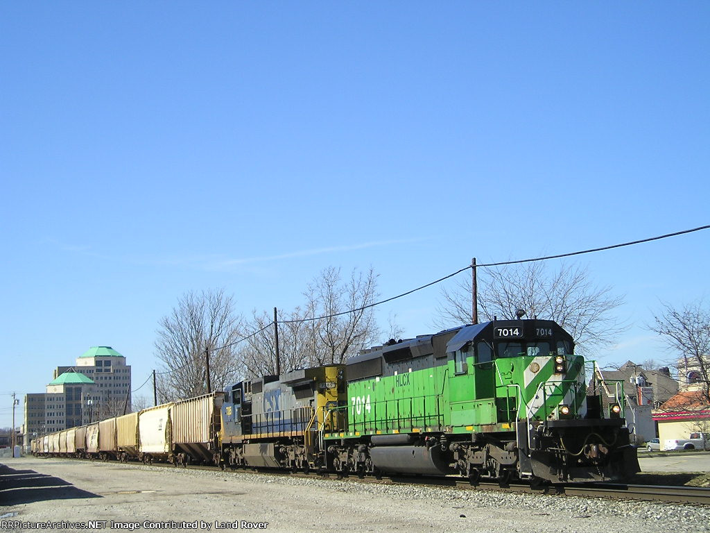 HLCX 7014 On CSX K 803