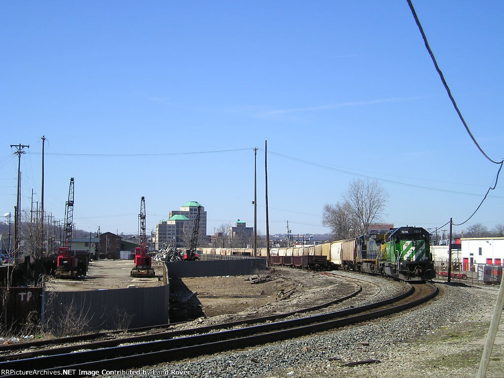 HLCX 7014 On CSX K 803