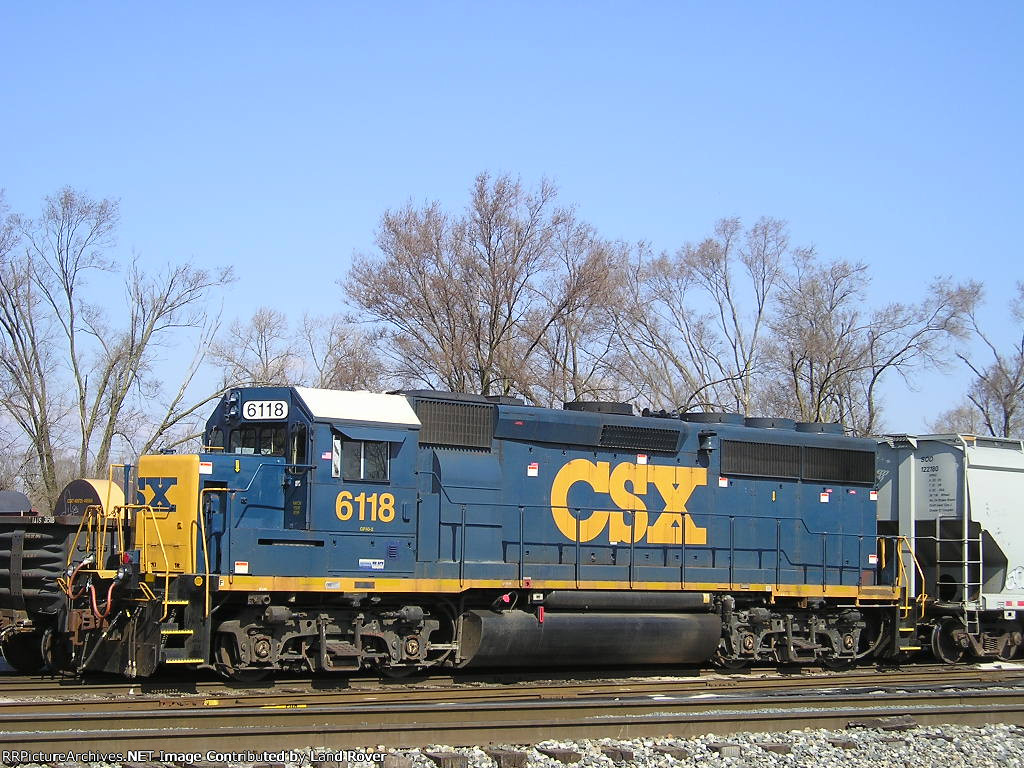 CSXT 6118 On CSX Y 101