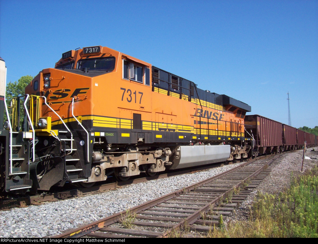 BNSF 7317 - DPU #1