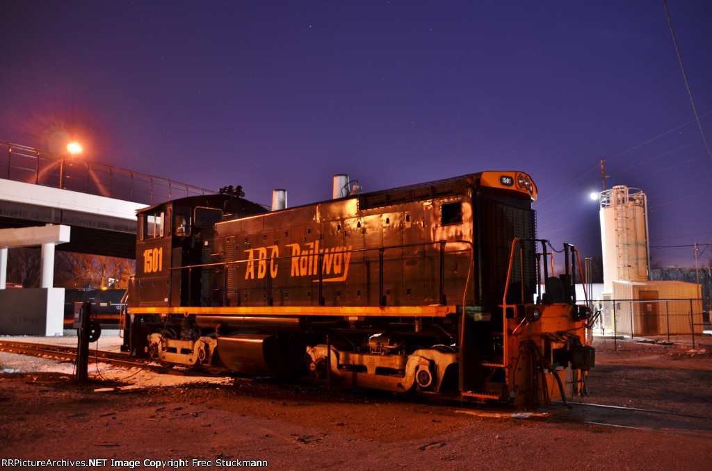 Resting from the day's work.