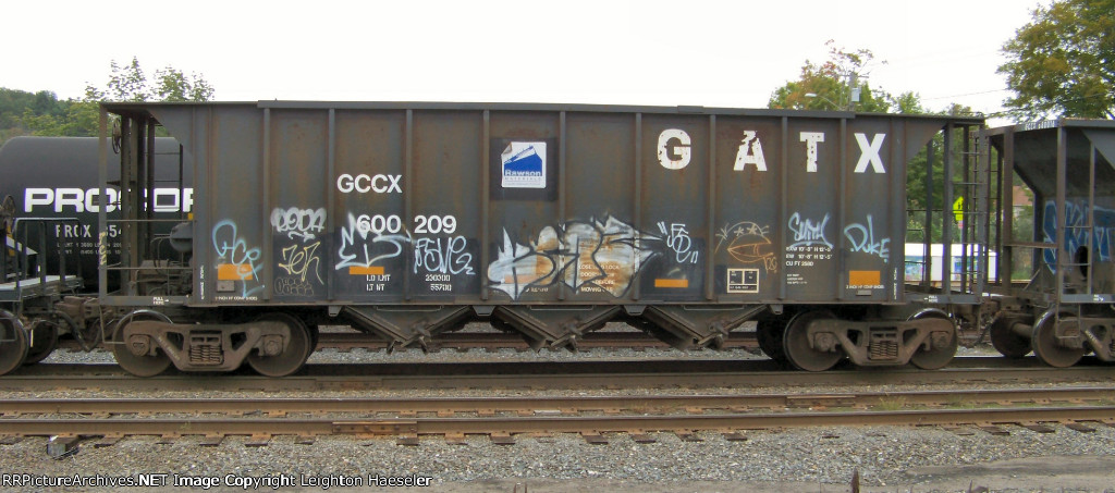 GCCX 600209 with a Rawson Materials decal
