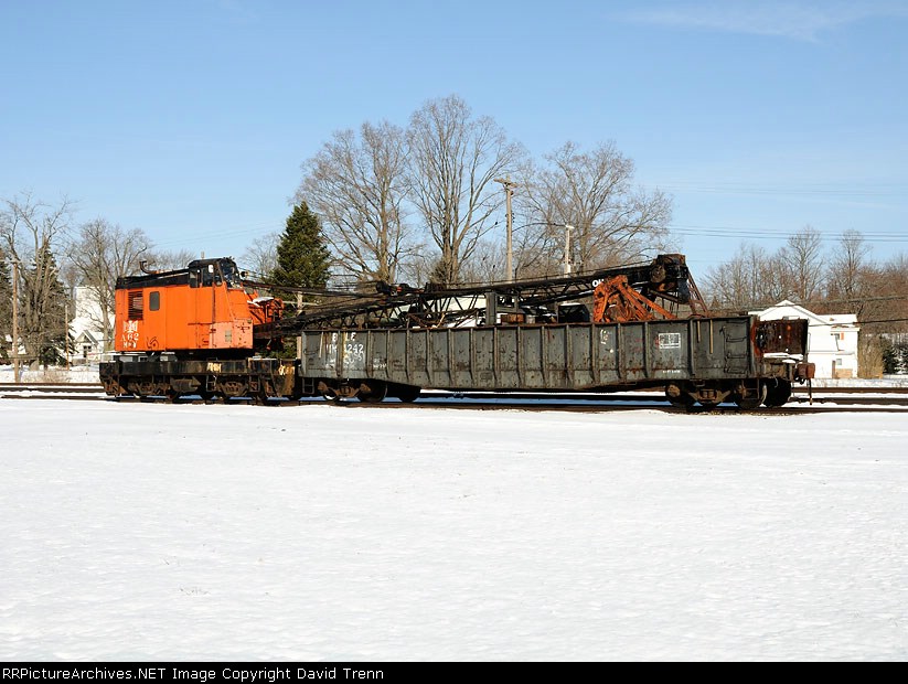 B&LE crane #A-62 at Conneautville, Pa.