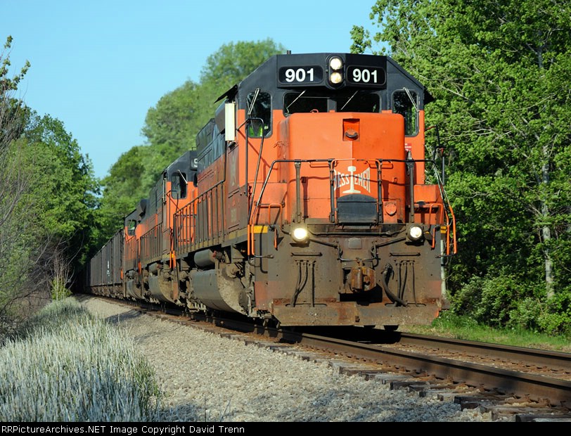 Northbound B&LE 901 near Huntley Rd