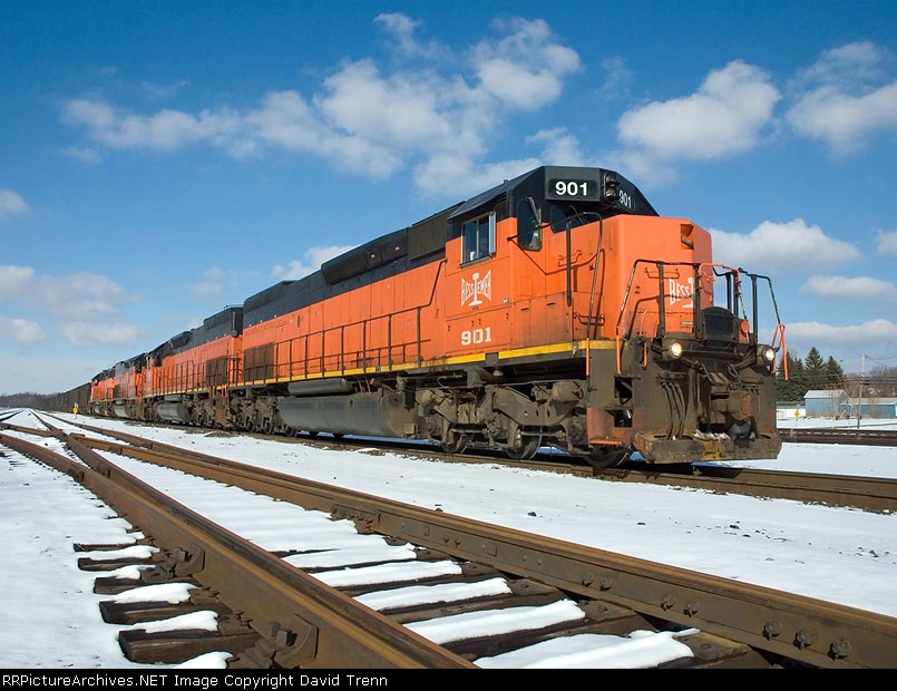 B&LE 901 in Albion Yard from a little different angle
