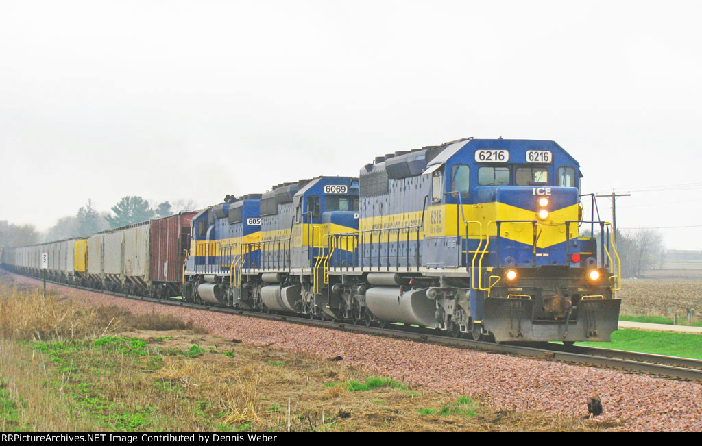 ICE 6216,  DM&E's   Waseca   Sub.