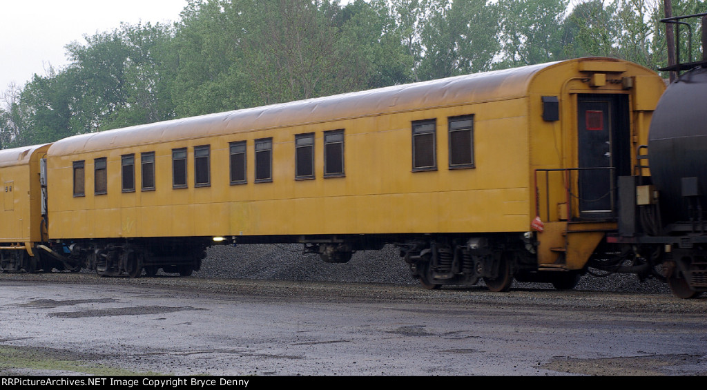 LORAM dormitory car as part of the rail grinding train