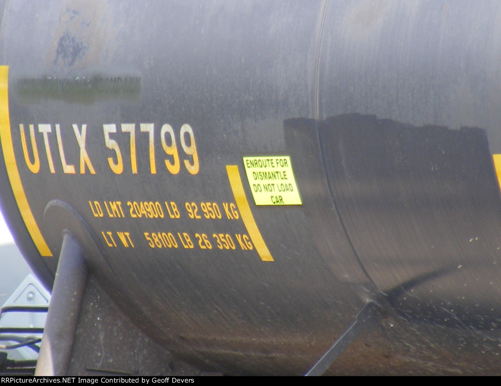 Last Run For UTLX 67799