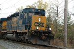 CSX SD40-3 at CP26