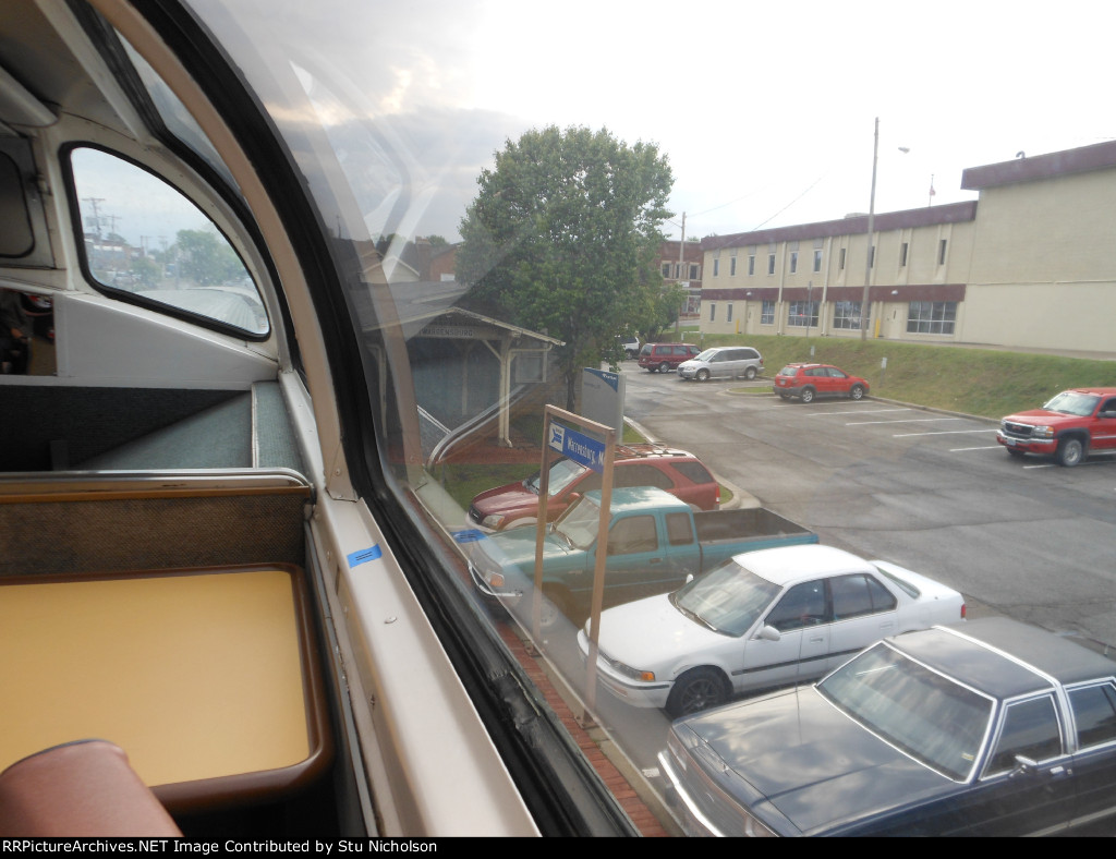 Warrensburg MO from the dome.