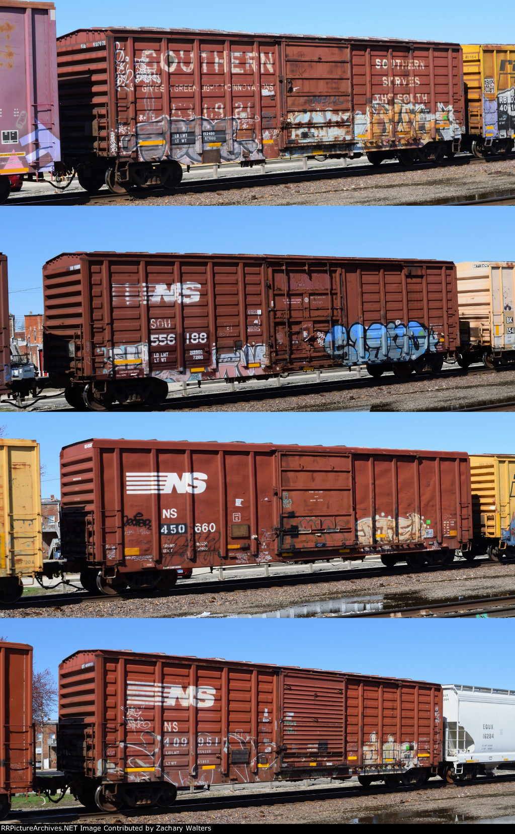 SOU NS Boxcars