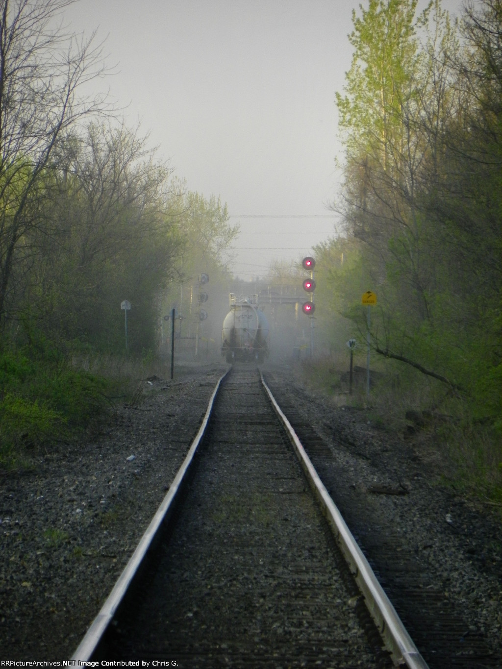 The End of CP 450 On Its Way North