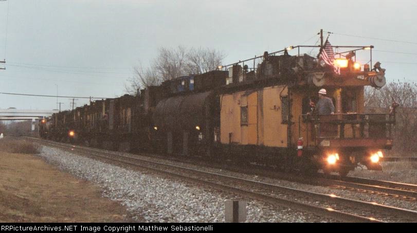 LORAM Rail Grinder Train
