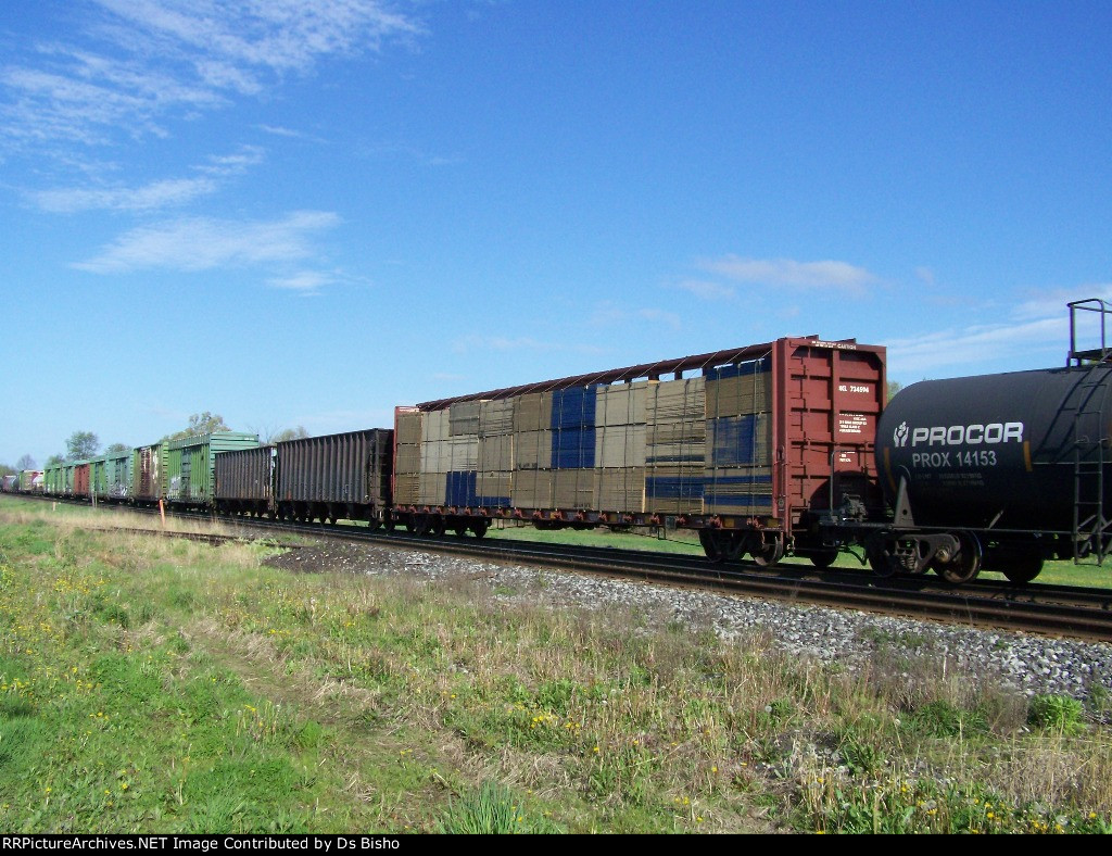 Bulk Head Loaded With Wood