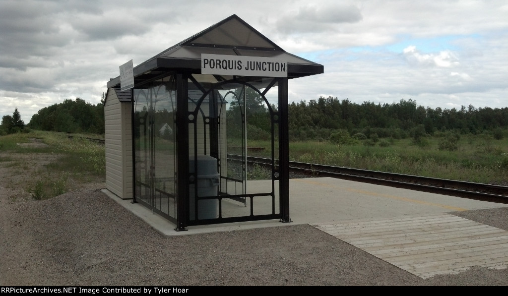 The Massive Porquis Jct. Train Station for the Northlander service