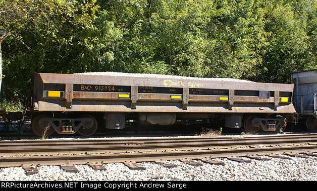 Ex-B&O Chessie Difco Dump car on the old Gainesville Midland
