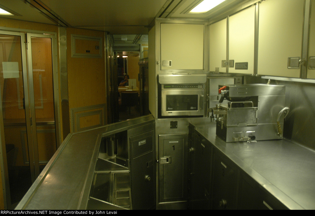 Interior of Metroliner Conference Car # 9800