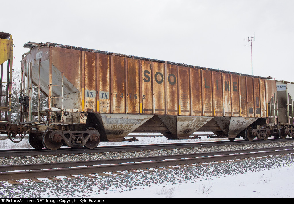 INTX Covered Hopper #74762