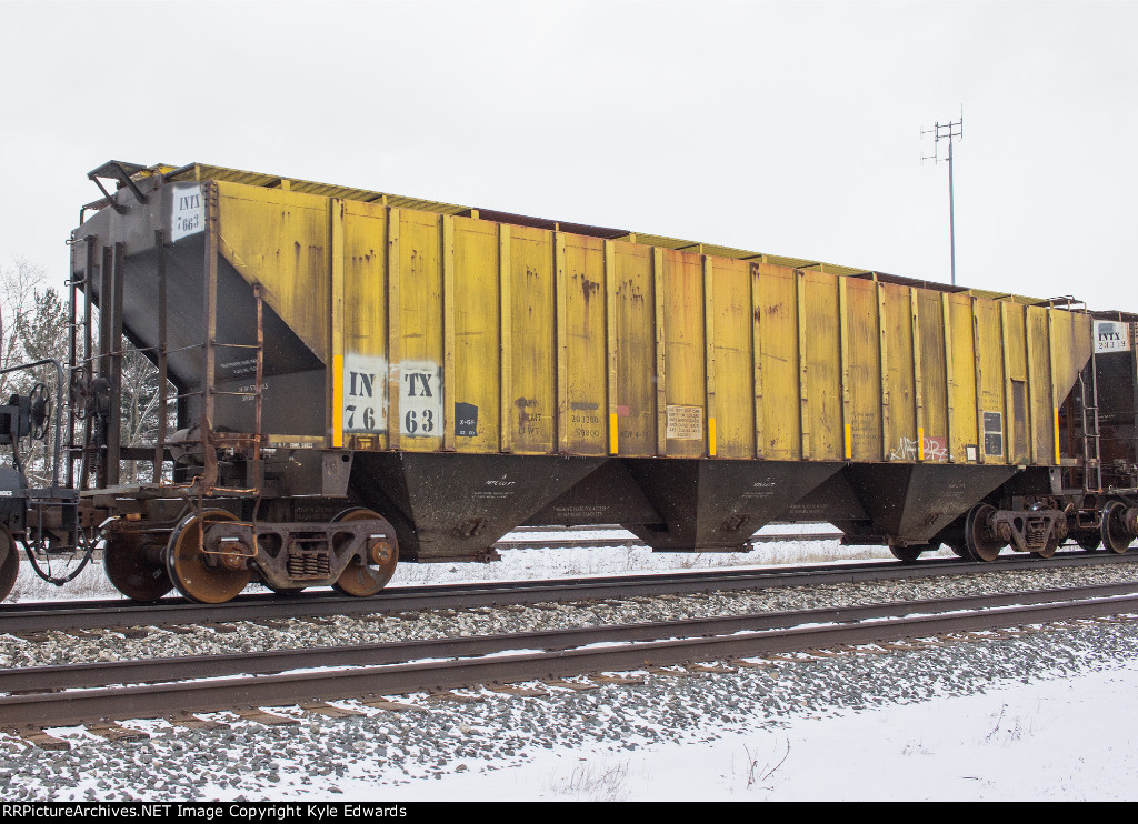 INTX Covered Hopper #7663