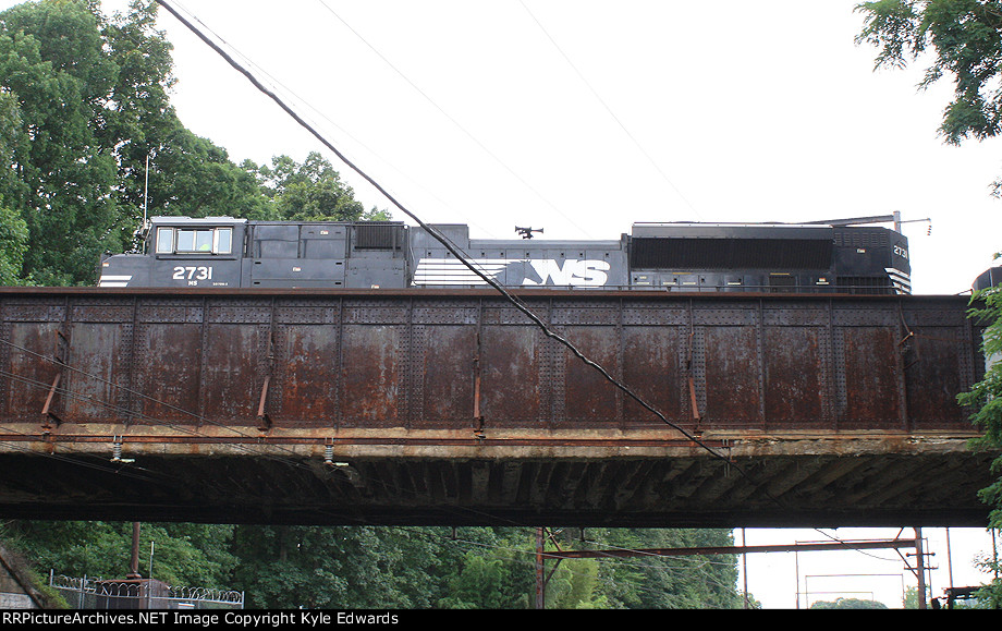 NS SD70M-2 #2731 on 24K