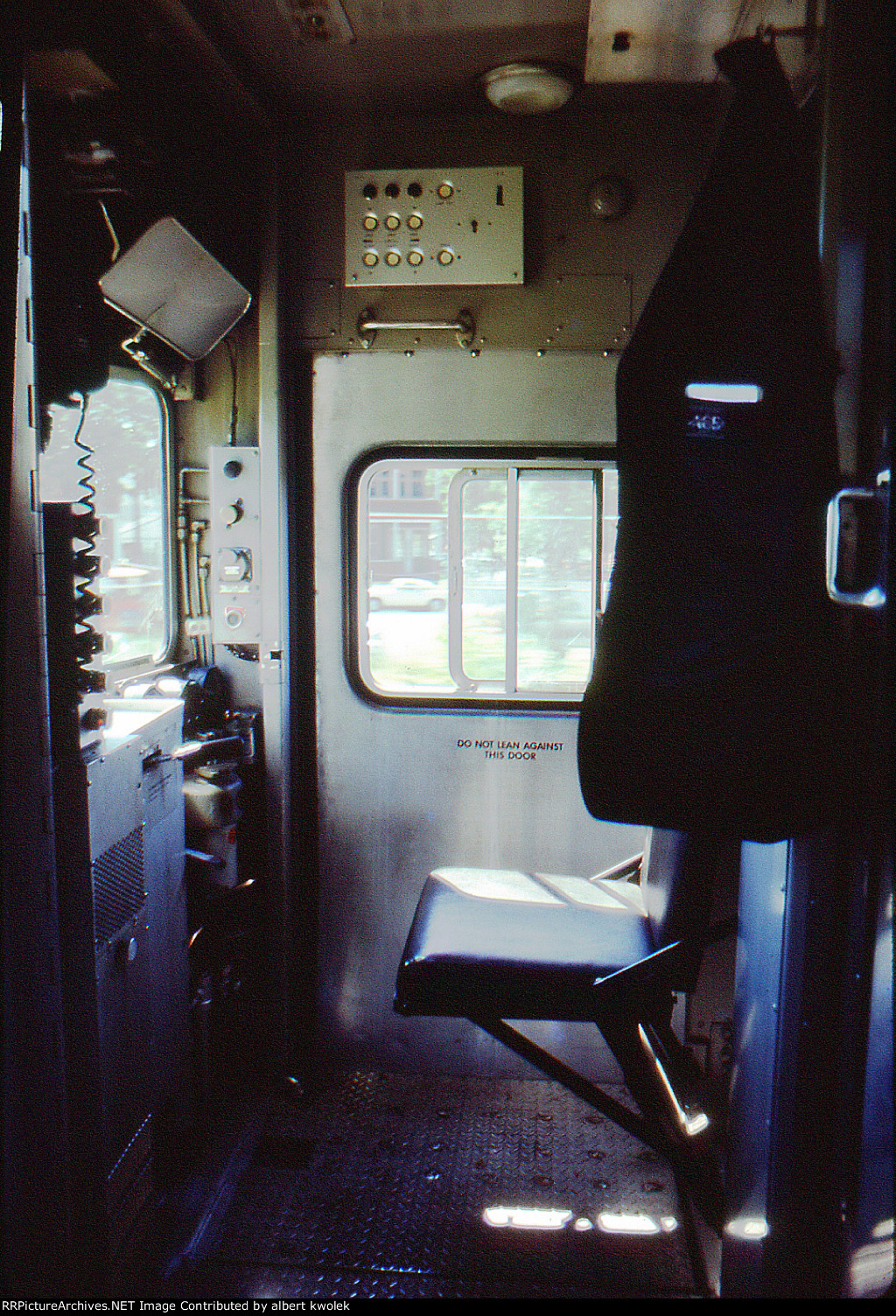 Comet cab interior