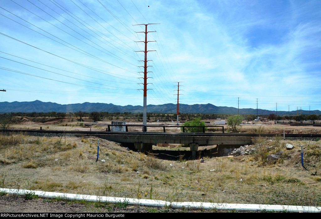 Bridge at line T, close to Nogales, Sonora