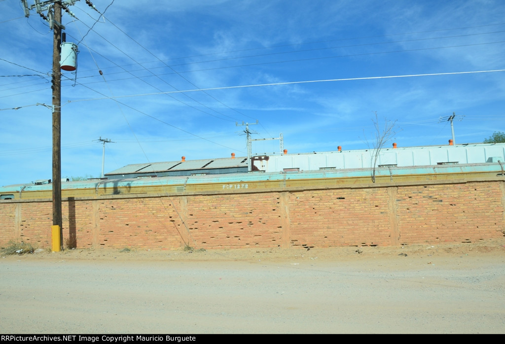 FCP Passenger car in old repair shop