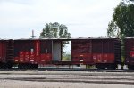FXE Box car with graffiti