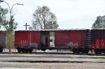 FXE Box car ex NdeM with graffiti