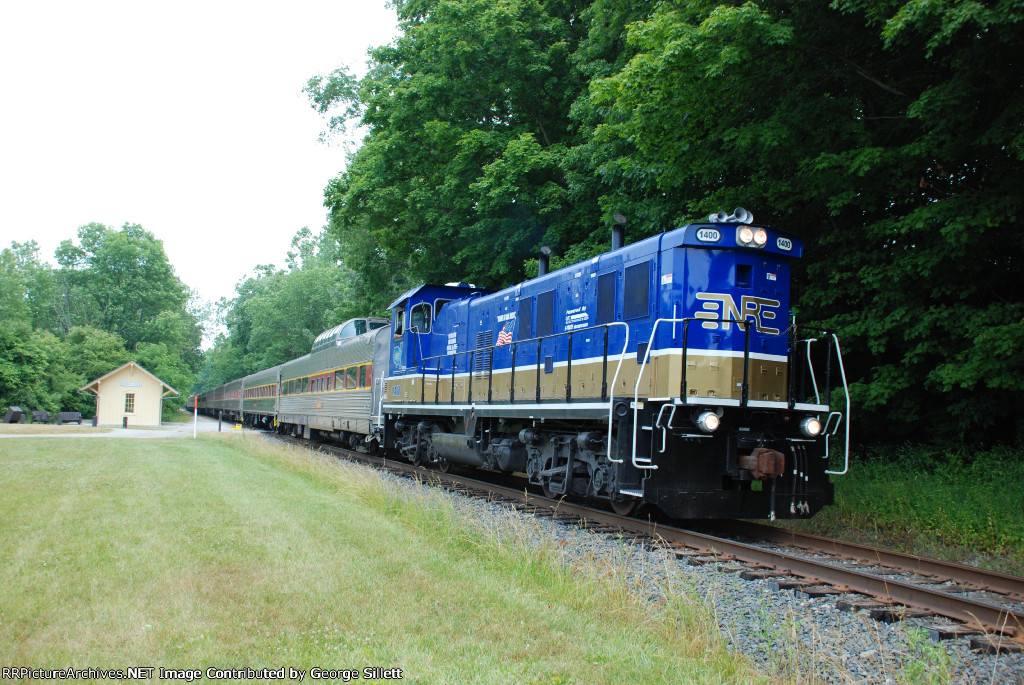 NREX 1400 powers foward on the second trip south.