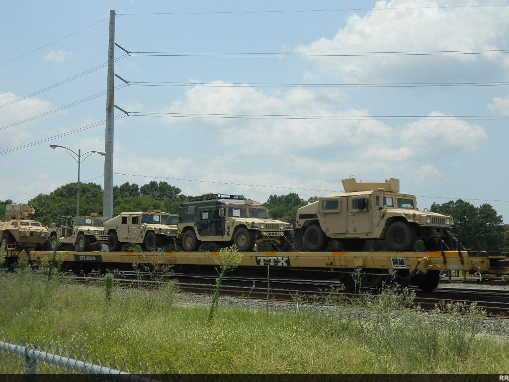 ITTX 978129 WITH MILITARY LOAD.