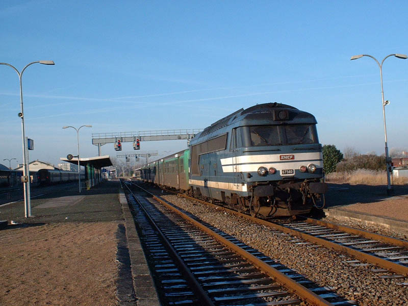Diesel passenger train