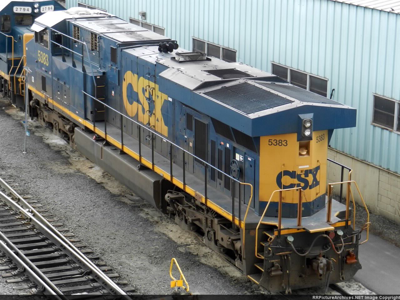 CSXT GE ES40DC 5383